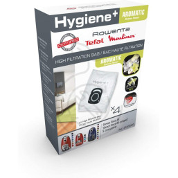 4 sacs hygiene+ aspirateur MOULINEX COMPACT POWER