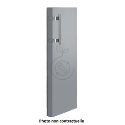 Porte refrigerateur inox